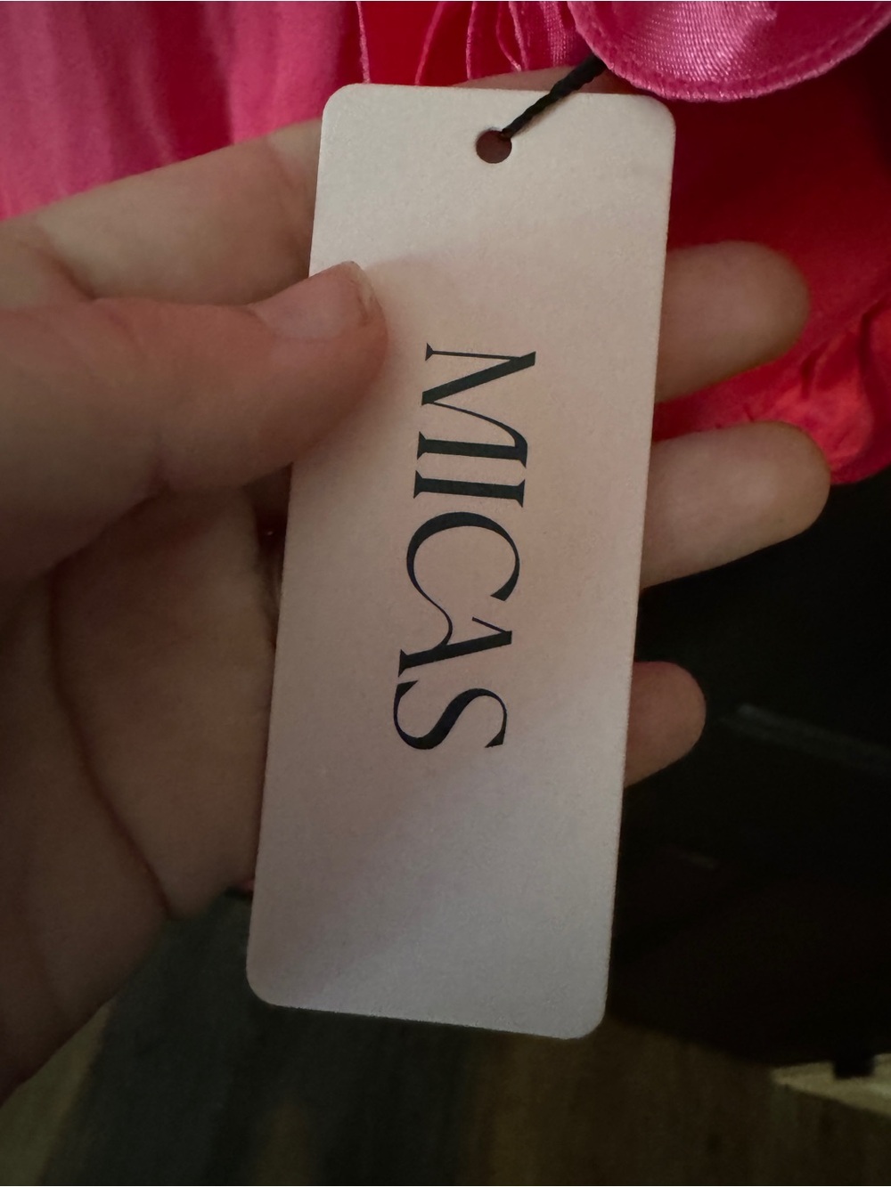 Micas Pink Ruffle Dress - Picture 5 of 6